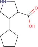 4-Cyclopentylpyrrolidine-3-carboxylic acid