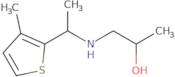 1-{[1-(3-Methylthiophen-2-yl)ethyl]amino}propan-2-ol