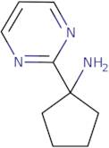 1-(Pyrimidin-2-yl)cyclopentan-1-amine