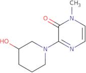 3-(3-Hydroxypiperidin-1-yl)-1-methylpyrazin-2(1H)-one