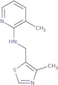 3-Methyl-N-[(4-methyl-1,3-thiazol-5-yl)methyl]pyridin-2-amine