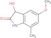 3-Hydroxy-5-methoxy-7-methyl-2,3-dihydro-1H-indol-2-one