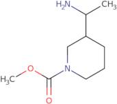 Methyl 3-(1-aminoethyl)piperidine-1-carboxylate
