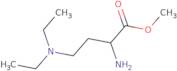 Methyl 2-amino-4-(diethylamino)butanoate