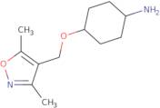 4-[(Dimethyl-1,2-oxazol-4-yl)methoxy]cyclohexan-1-amine