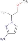 1-(1-Methoxypropan-2-yl)-1H-pyrazol-3-amine