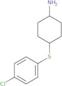 4-[(4-Chlorophenyl)sulfanyl]cyclohexan-1-amine