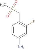 3-Fluoro-4-(methanesulfonylmethyl)aniline