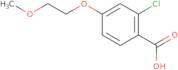 2-Chloro-4-(2-methoxyethoxy)benzoic acid