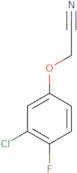 2-(3-Chloro-4-fluorophenoxy)acetonitrile