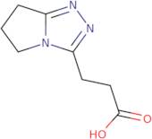 3-(6,7-Dihydro-5H-pyrrolo[2,1-c][1,2,4]triazol-3-yl)propanoic acid