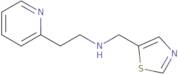 [2-(Pyridin-2-yl)ethyl](1,3-thiazol-5-ylmethyl)amine