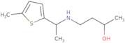 4-[1-(5-Methylthiophen-2-yl)ethylamino]butan-2-ol