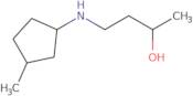 4-[(3-Methylcyclopentyl)amino]butan-2-ol