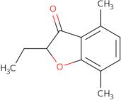 2-Ethyl-4,7-dimethyl-2,3-dihydro-1-benzofuran-3-one