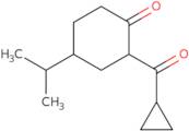 2-(Cyclopropanecarbonyl)-4-propan-2-ylcyclohexan-1-one