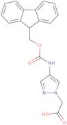 2-[4-({[(9H-Fluoren-9-yl)methoxy]carbonyl}amino)-1H-pyrazol-1-yl]acetic acid