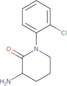 3-Amino-1-(2-chlorophenyl)piperidin-2-one
