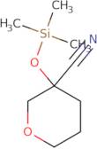 3-[(Trimethylsilyl)oxy]oxane-3-carbonitrile