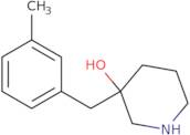 3-[(3-Methylphenyl)methyl]piperidin-3-ol