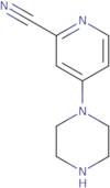4-(Piperazin-1-yl)pyridine-2-carbonitrile