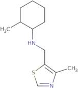 2-Methyl-N-[(4-methyl-1,3-thiazol-5-yl)methyl]cyclohexan-1-amine