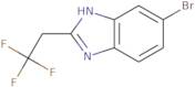 5-Bromo-2-(2,2,2-trifluoroethyl)-1H-1,3-benzodiazole