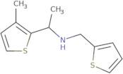 1-(3-Methylthiophen-2-yl)-N-(thiophen-2-ylmethyl)ethanamine