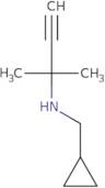 (Cyclopropylmethyl)(2-methylbut-3-yn-2-yl)amine