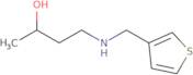 4-[(Thiophen-3-ylmethyl)amino]butan-2-ol