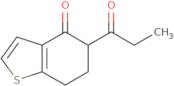 5-Propanoyl-4,5,6,7-tetrahydro-1-benzothiophen-4-one