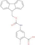 5-{[(9H-Fluoren-9-ylmethoxy)carbonyl]amino}-2-fluorobenzoic acid