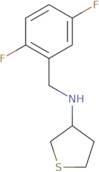 N-[(2,5-Difluorophenyl)methyl]thiolan-3-amine