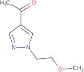 1-(1-(2-Methoxyethyl)-1H-pyrazol-4-yl)ethan-1-one