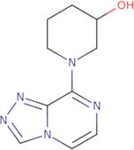 1-{[1,2,4]Triazolo[4,3-a]pyrazin-8-yl}piperidin-3-ol