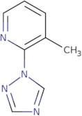 3-Methyl-2-(1H-1,2,4-triazol-1-yl)pyridine