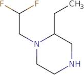 1-(2,2-Difluoroethyl)-2-ethylpiperazine