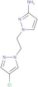 1-[2-(4-Chloro-1H-pyrazol-1-yl)ethyl]-1H-pyrazol-3-amine