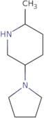 2-Methyl-5-(pyrrolidin-1-yl)piperidine