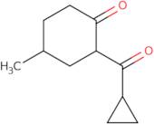 2-Cyclopropanecarbonyl-4-methylcyclohexan-1-one