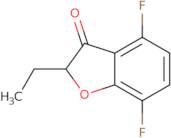 2-Ethyl-4,7-difluoro-2,3-dihydro-1-benzofuran-3-one