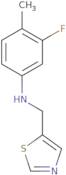 3-Fluoro-4-methyl-N-(1,3-thiazol-5-ylmethyl)aniline