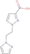 1-[2-(1H-Pyrazol-1-yl)ethyl]-1H-pyrazole-3-carboxylic acid