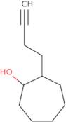 2-(But-3-yn-1-yl)cycloheptan-1-ol