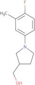 [1-(4-Fluoro-3-methylphenyl)pyrrolidin-3-yl]methanol