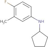 N-Cyclopentyl-4-fluoro-3-methylaniline