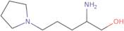 2-Amino-5-(pyrrolidin-1-yl)pentan-1-ol