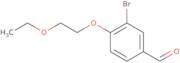 3-Bromo-4-(2-ethoxyethoxy)benzaldehyde