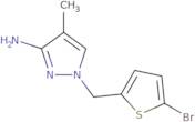 1-[(5-Bromothiophen-2-yl)methyl]-4-methyl-1H-pyrazol-3-amine