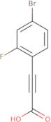 3-(4-Bromo-2-fluorophenyl)prop-2-ynoicacid